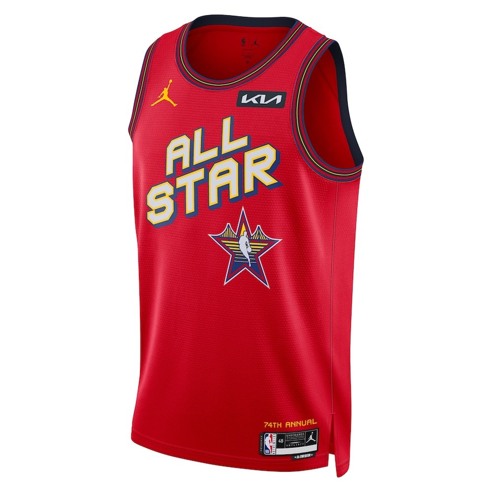 Unisex  #2 Shai Gilgeous-Alexander Red 2025 NBA All-Star Game Swingman Player Jersey