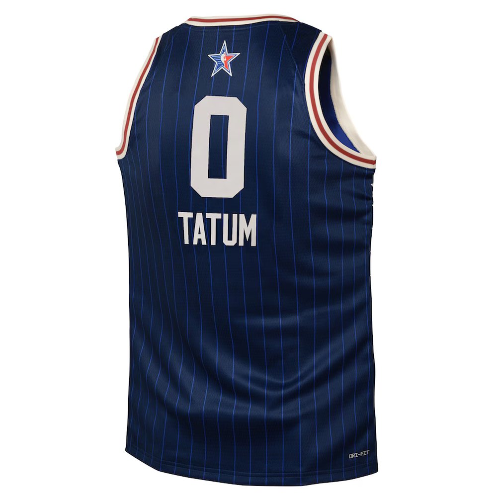 Youth #0 Jayson Tatum Jordan Brand Navy 2024 NBA All-Star Game Swingman Jersey
