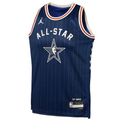 Youth #21 Joel Embiid Jordan Brand Navy 2024 NBA All-Star Game Swingman Jersey