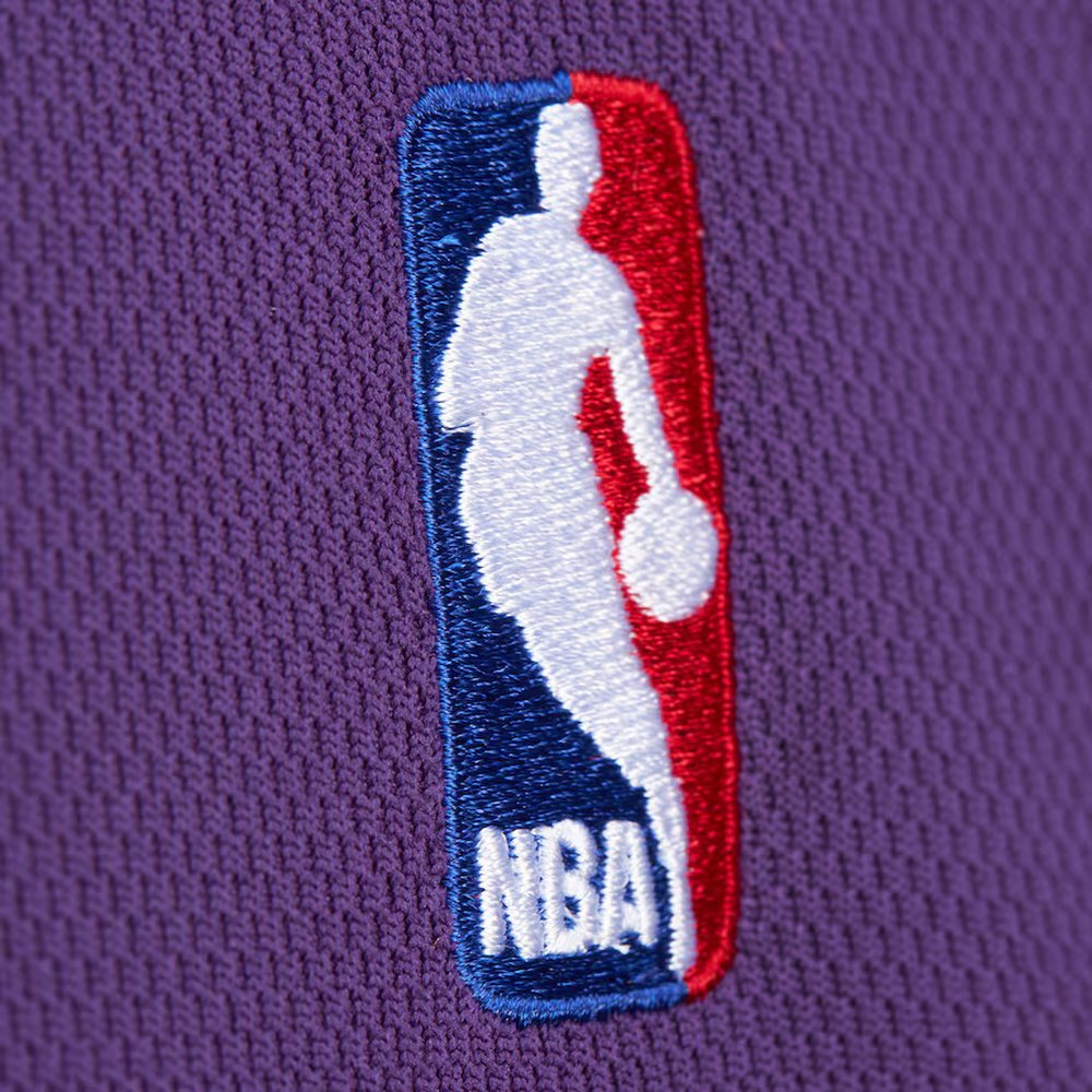 Men's Los Angeles Lakers #34 Shaquille O'Neal Purple 2000 NBA All-Star Game Authentic Jersey