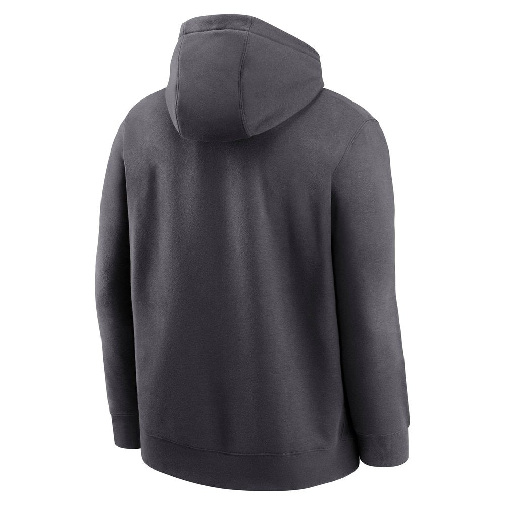 Men's Philadelphia Eagles Anthracite Super Bowl LIX Champions Locker Room Trophy Collection Extended Sizes Club Fleece Pullover Hoodie 