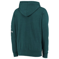 Men's Philadelphia Eagles Threads Midnight Green Super Bowl LIX Champions Sonder Tri-Blend Pullover Hoodie 