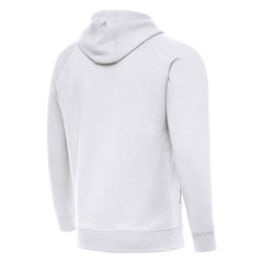 Men's Philadelphia Eagles Antigua White Super Bowl LIX Champions Victory Pullover Hoodie 