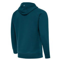 Men's Philadelphia Eagles Antigua Midnight Green Super Bowl LIX Champions Victory Pullover Hoodie 