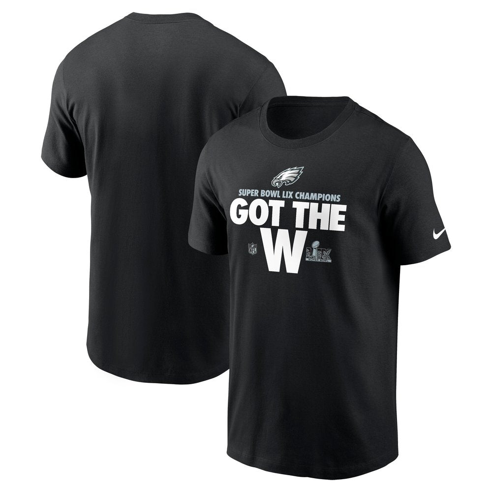 Men's Philadelphia Eagles Black Super Bowl LIX Champions Parade T-Shirt 