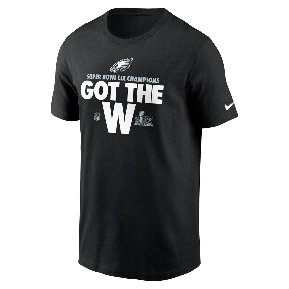 Men's Philadelphia Eagles Black Super Bowl LIX Champions Parade T-Shirt 