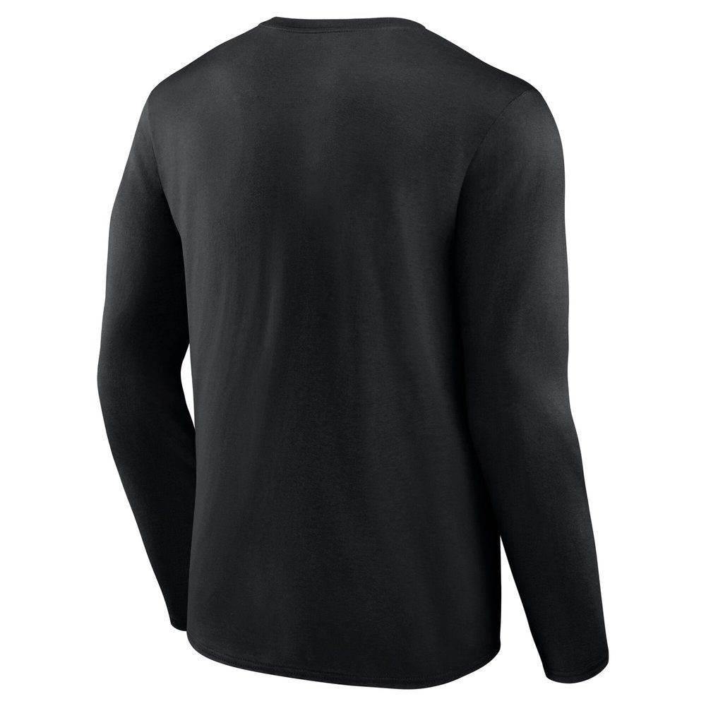 Men's Philadelphia Eagles Black Super Bowl LIX Champions Legacy Iconic Victory Long Sleeve T-Shirt 