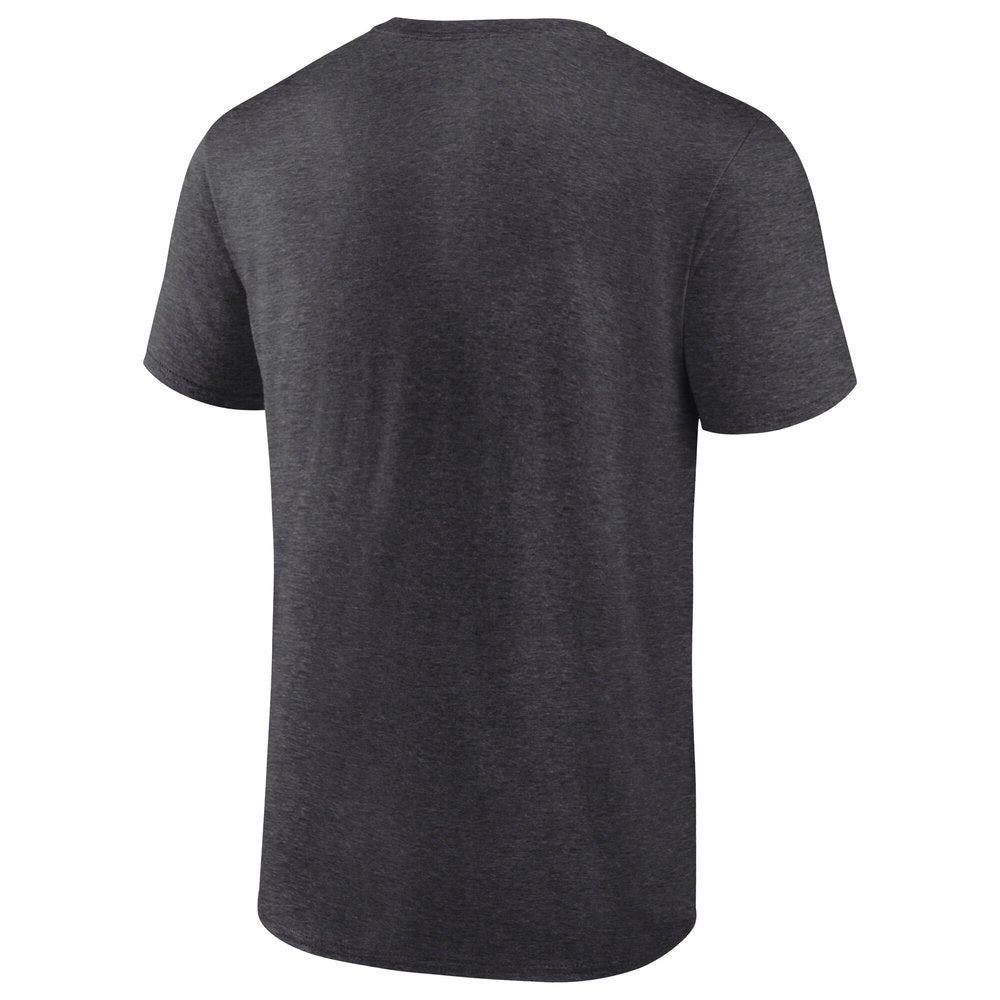 Men's Philadelphia Eagles Heather Charcoal Super Bowl LIX Champions Under The Lights T-Shirt 