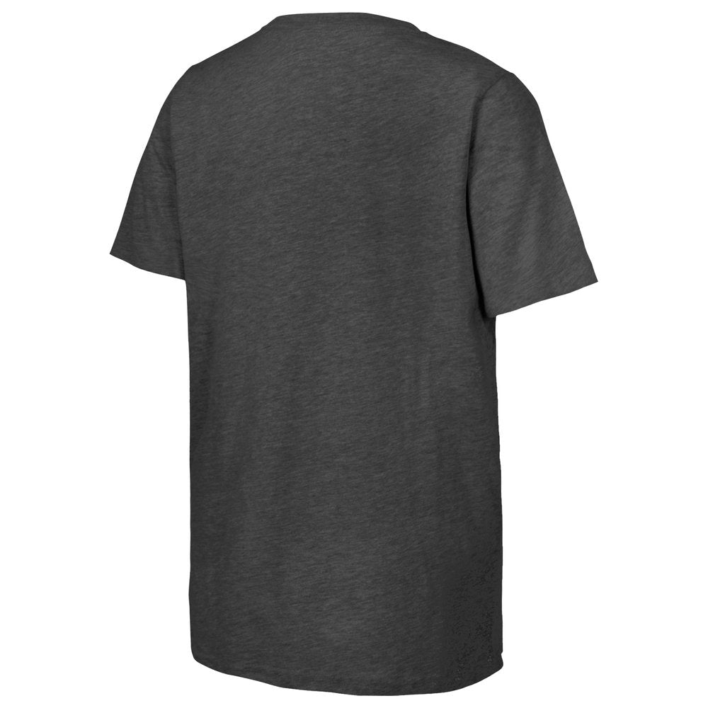 Youth Philadelphia Eagles  Heather Charcoal Super Bowl LIX Champions Own the Moment Tri-Blend T-Shirt 