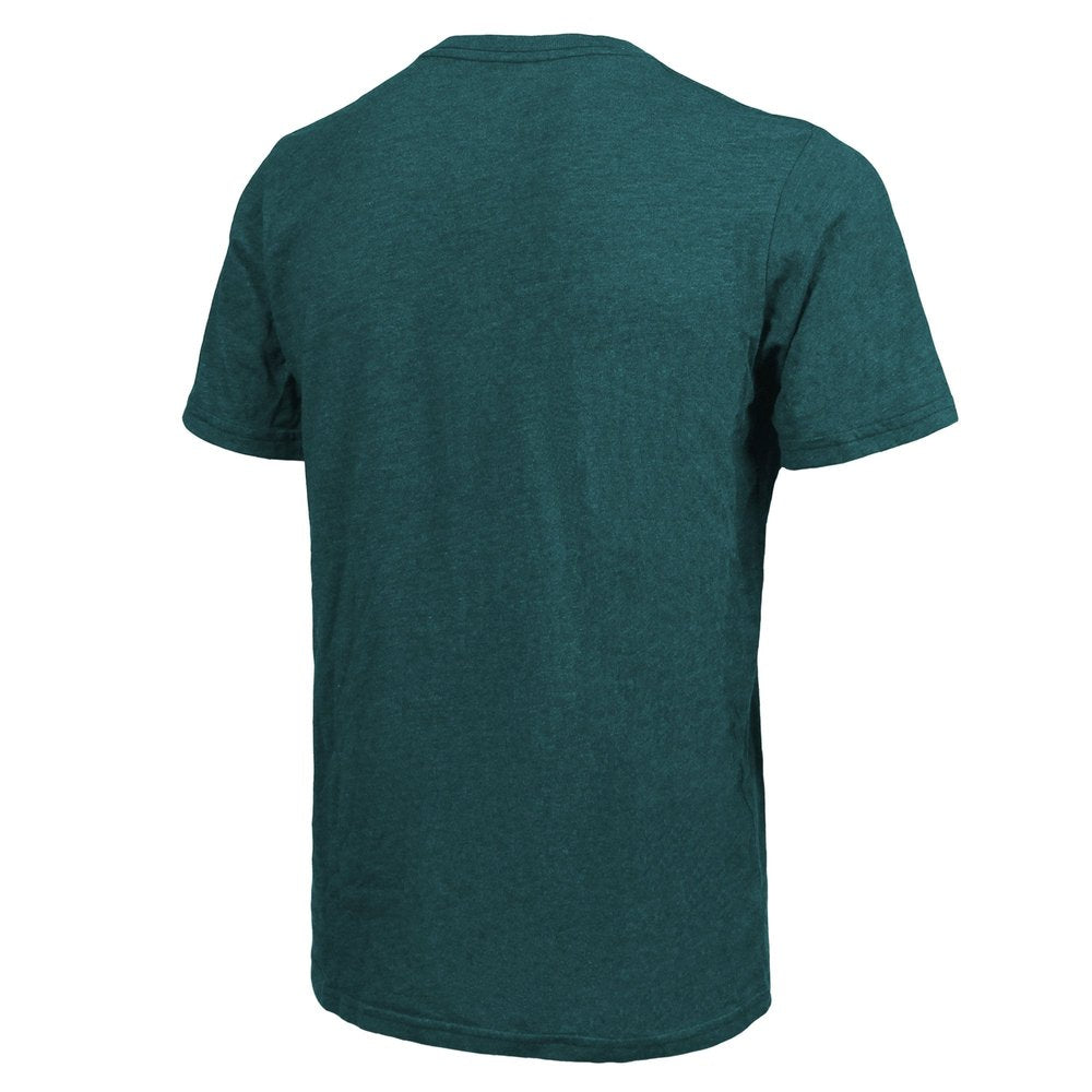 Men's Philadelphia Eagles Threads Midnight Green Super Bowl LIX Champions Tri-Blend T-Shirt 