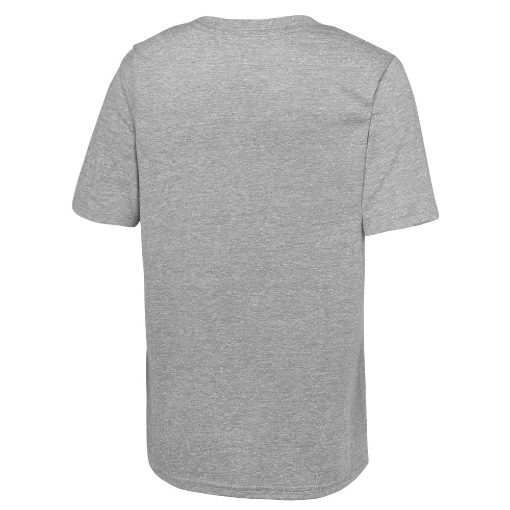 Youth Philadelphia Eagles  Heather Gray Super Bowl LIX Champions Historic Win Tri-Blend T-Shirt 