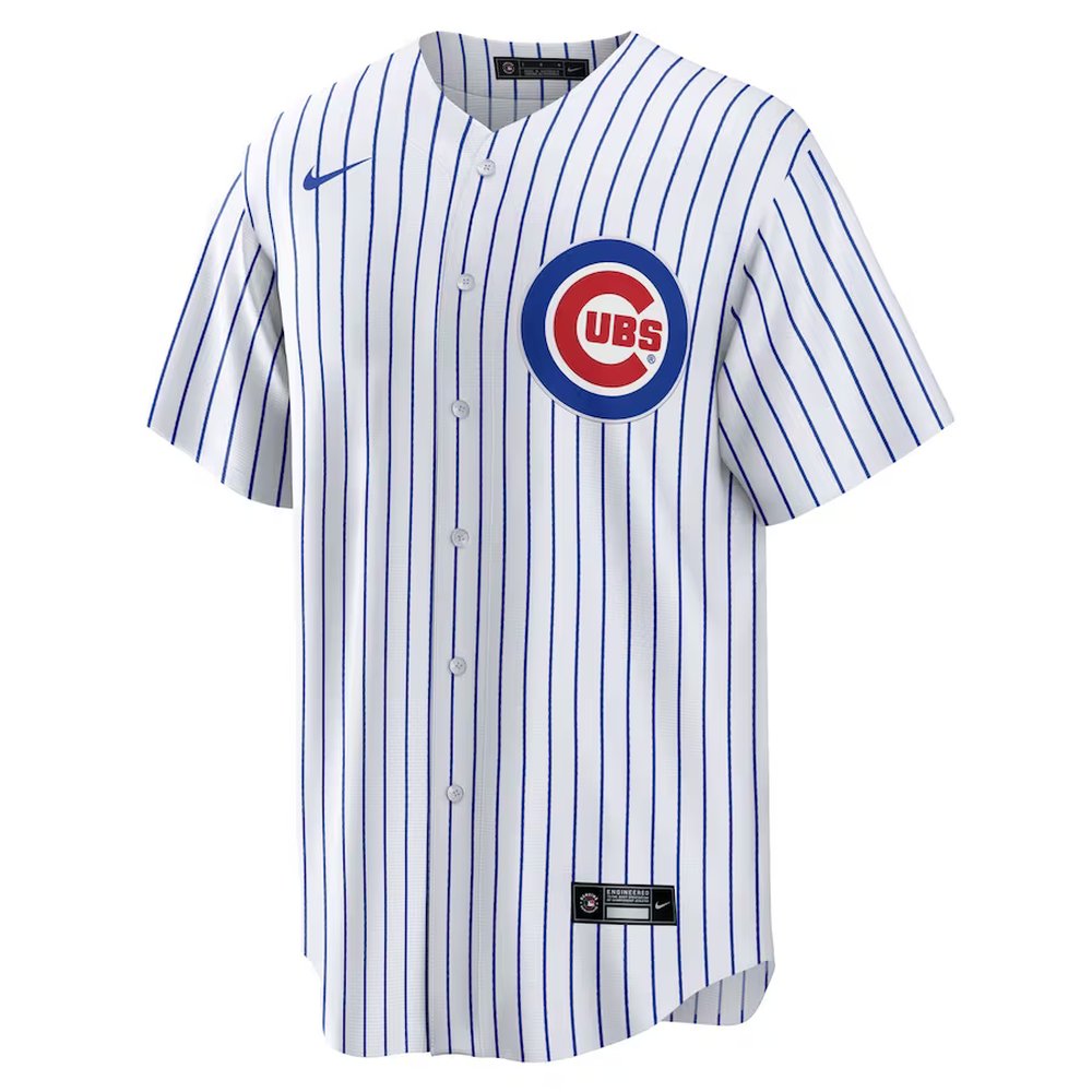 Youth Chicago Cubs #4 Pete Crow-Armstrong White Home Replica Player Jersey
