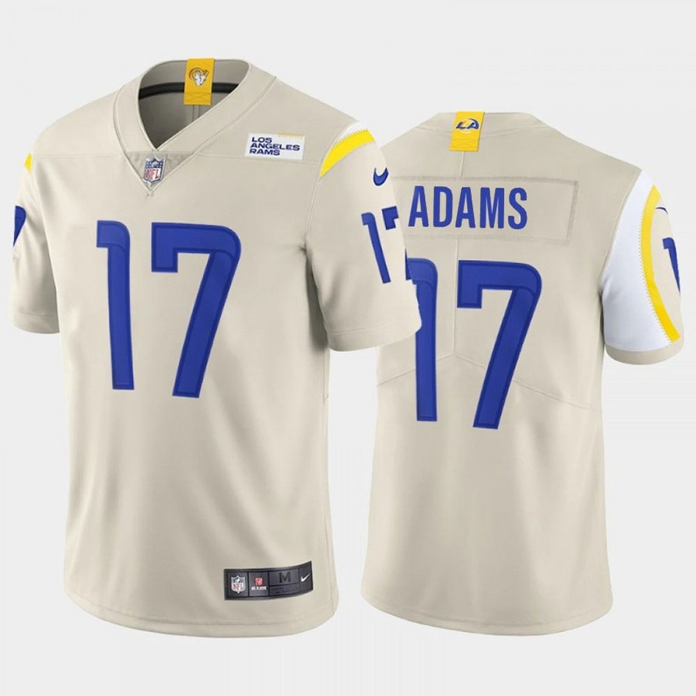 Men's Los Angeles Rams #17 Davante Adams Bone 2024 F.U.S.E. Vapor Untouchable Stitched Football Jersey 