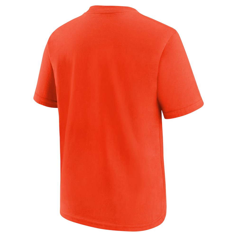Youth Houston Astros Orange 2025 City Connect Wordmark T-Shirt