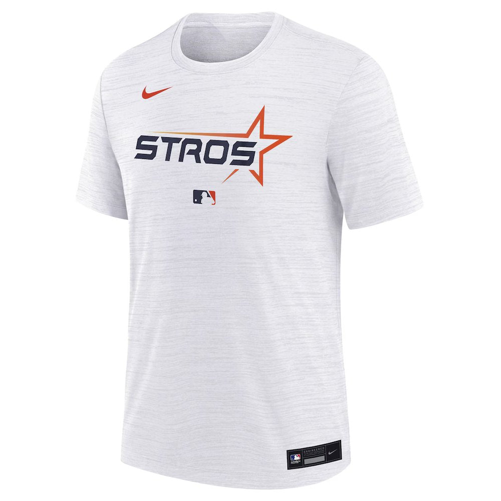 Youth Houston Astros White City Connect Authentic Collection Velocity Performance T-Shirt