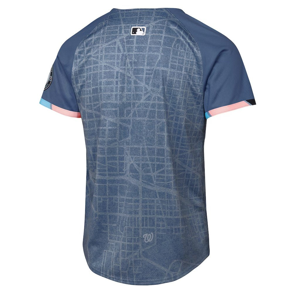 Youth Washington Nationals Blue 2025 City Connect Limited Jersey