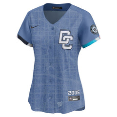 Women's Washington Nationals Blue 2025 City Connect Limited Jersey