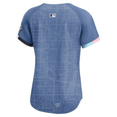 Women's Washington Nationals Blue 2025 City Connect Limited Jersey