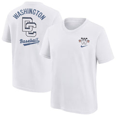Youth Washington Nationals White 2025 City Connect T-Shirt