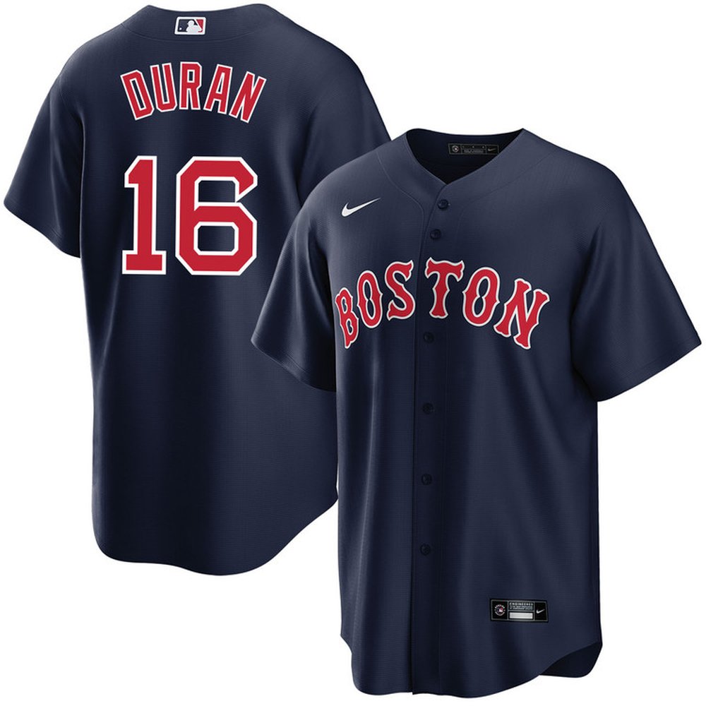 Men's Boston Red Sox #16 Jarren Duran Royal Home Replica Player Jersey