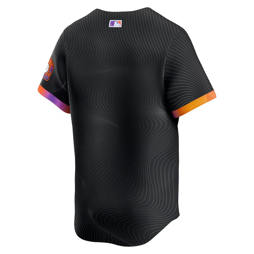 Youth San Francisco Giants Anthracite 2025 City Connect Limited Jersey