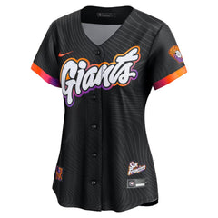 Women's San Francisco Giants Anthracite 2025 City Connect Limited Jersey