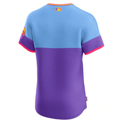 Men's Colorado Rockies Purple/Light Blue 2025 City Connect Elite Jersey