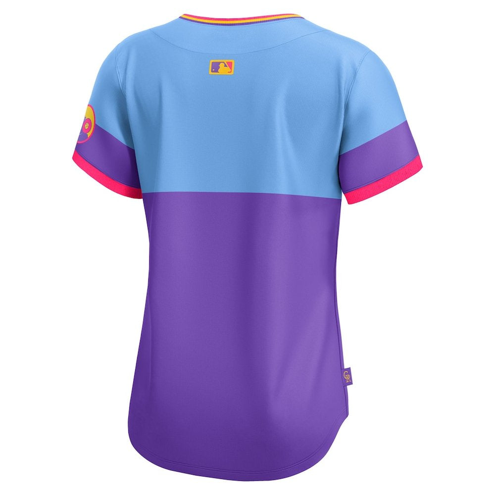 Women's Colorado Rockies Purple/Light Blue 2025 City Connect Limited Jersey