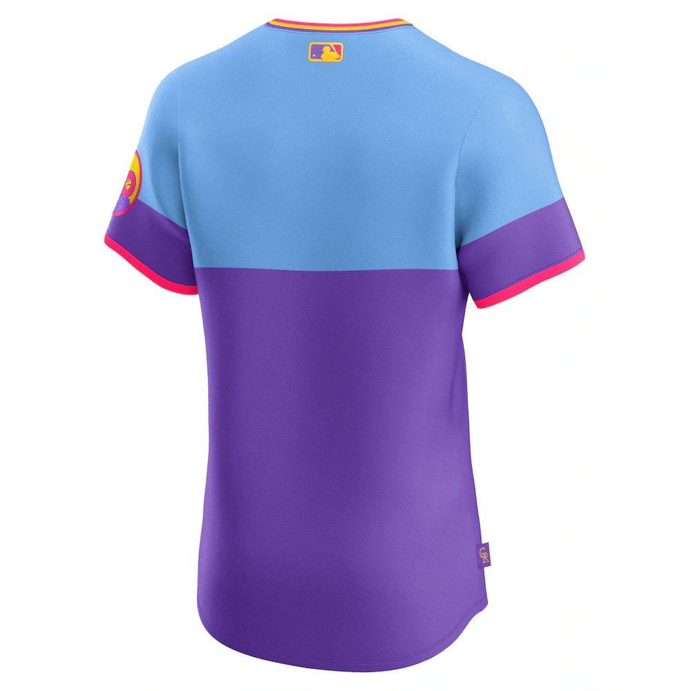 Youth Colorado Rockies Purple/Light Blue 2025 City Connect Elite Jersey