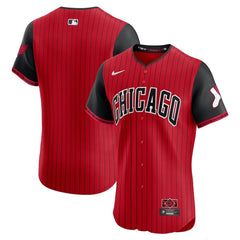 Youth Chicago White Sox Red/Black 2025 City Connect Elite Jersey