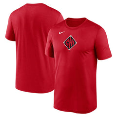 Men's Chicago White Sox Red 2025 City Connect Legend Team Phrase Script Performance T-Shirt