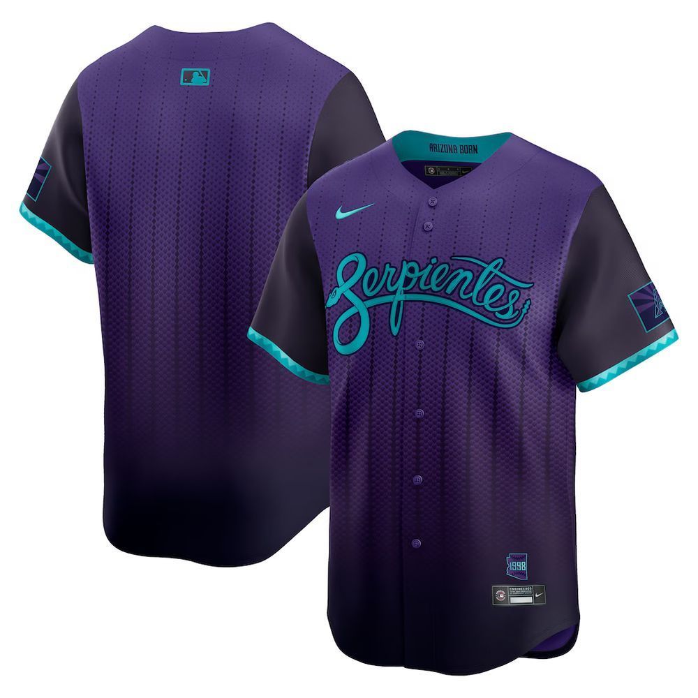 Men's Arizona Diamondbacks Purple 2025 City Connect Limited Jersey
