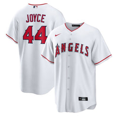 Men's Los Angeles Angels #44 Ben Joyce White Home Replica Jersey