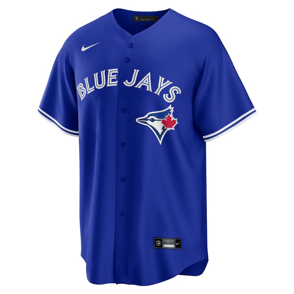 Men's Toronto Blue Jays #11 Bo Bichette Royal Alternate Replica Player Name Jersey