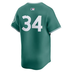 Youth Boston Red Sox #34 David Ortiz Green 2025 City Connect Limited Retired Player Jersey