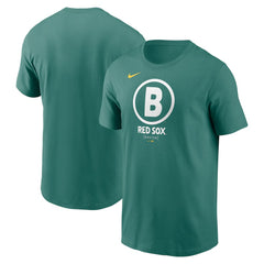 Men's Boston Red Sox Green 2025 City Connect Logo T-Shirt