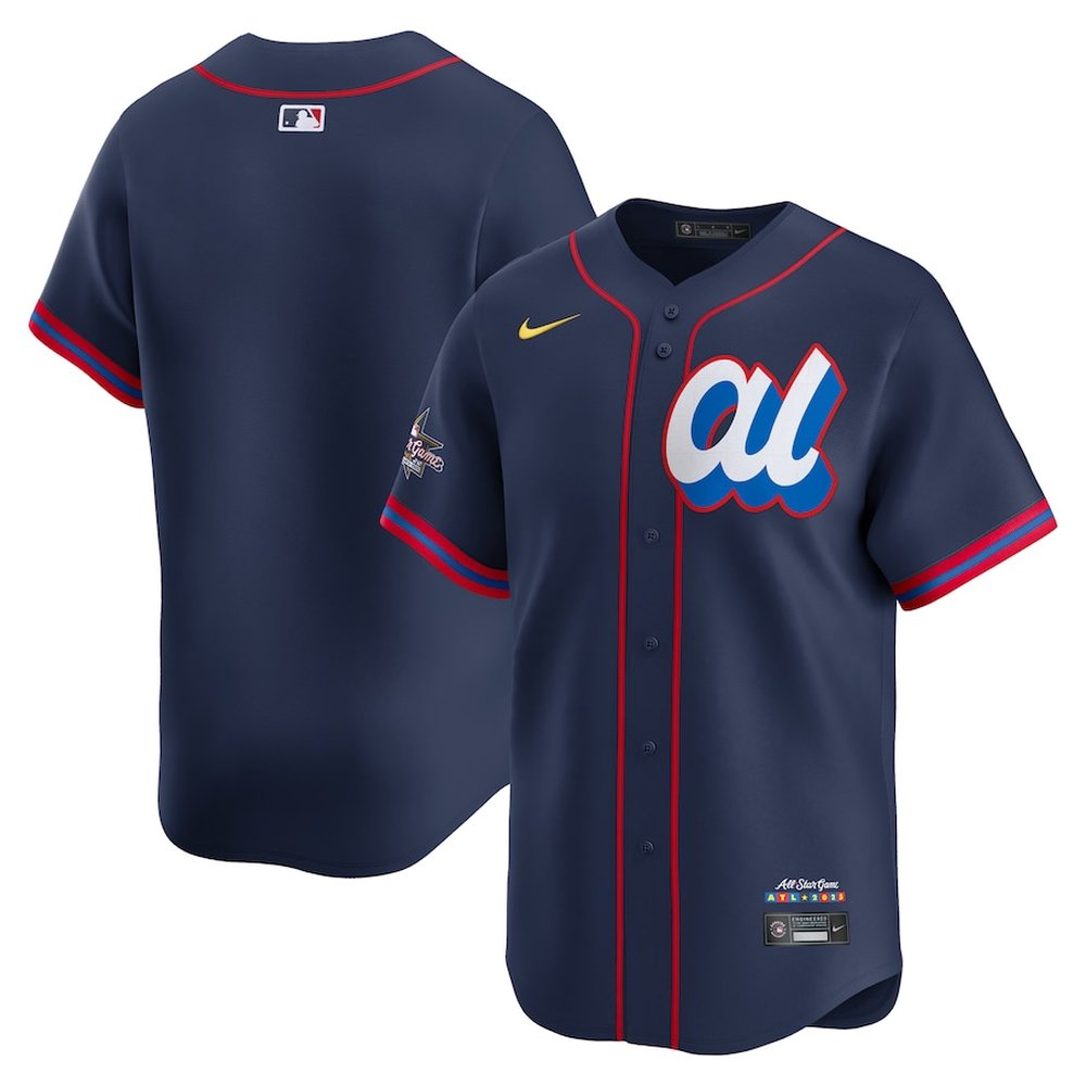 Men's National League Navy 2025 MLB All-Star Limited Jersey