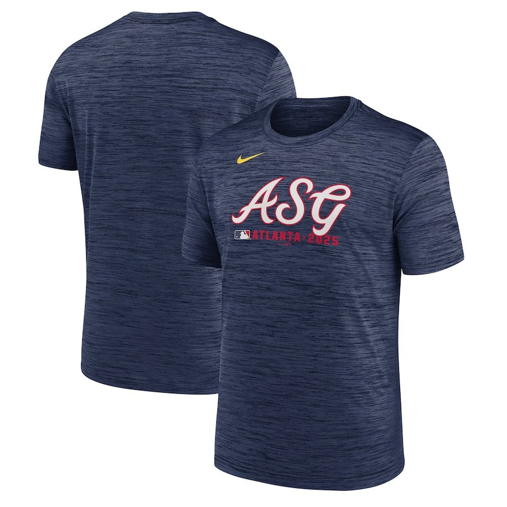 Men's Navy 2025 MLB All-Star Game Velocity Performance T-Shirt