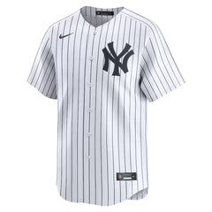 Men's New York Yankees #99 Aaron Judge White Home Limited Player Jersey