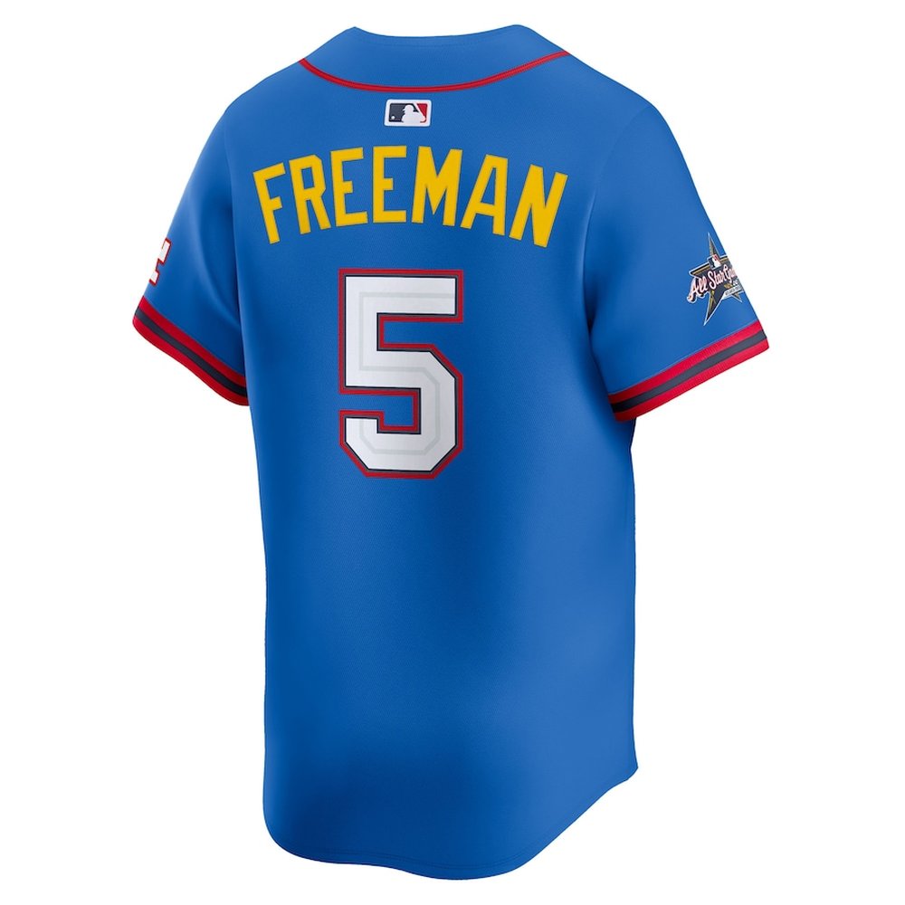 Men's National League #5 Freddie Freeman Blue 2025 All-Star Edition Limited Player Jersey