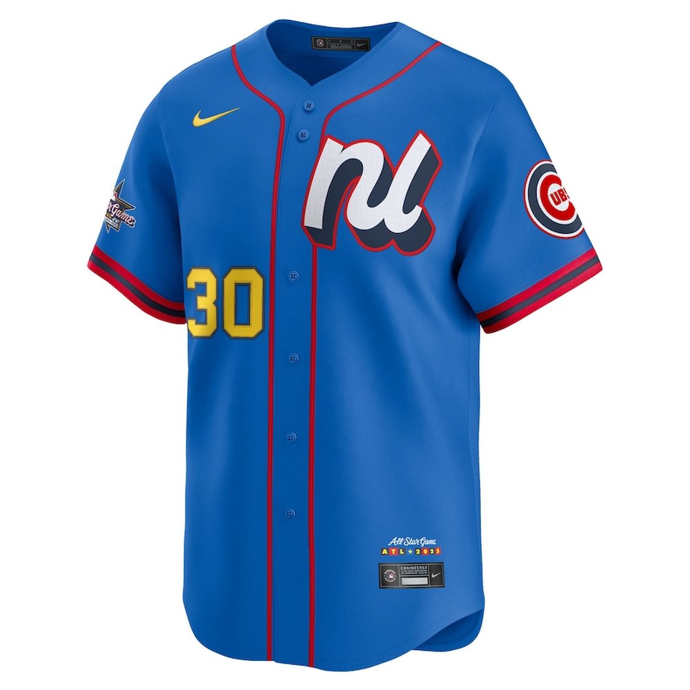 Men's National League #30 Kyle Tucker Blue 2025 All-Star Edition Limited Player Jersey