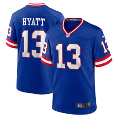 Youth New York Giants #13 Jalin Hyatt Royal Alternate Game Jersey 