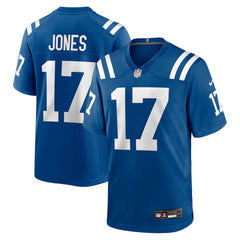 Youth Indianapolis Colts #17 Daniel Jones Royal Game Jersey 