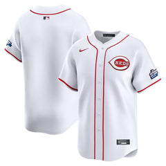 Youth Cincinnati Reds White 2025 MLB Speedway Classic Home Limited Jersey
