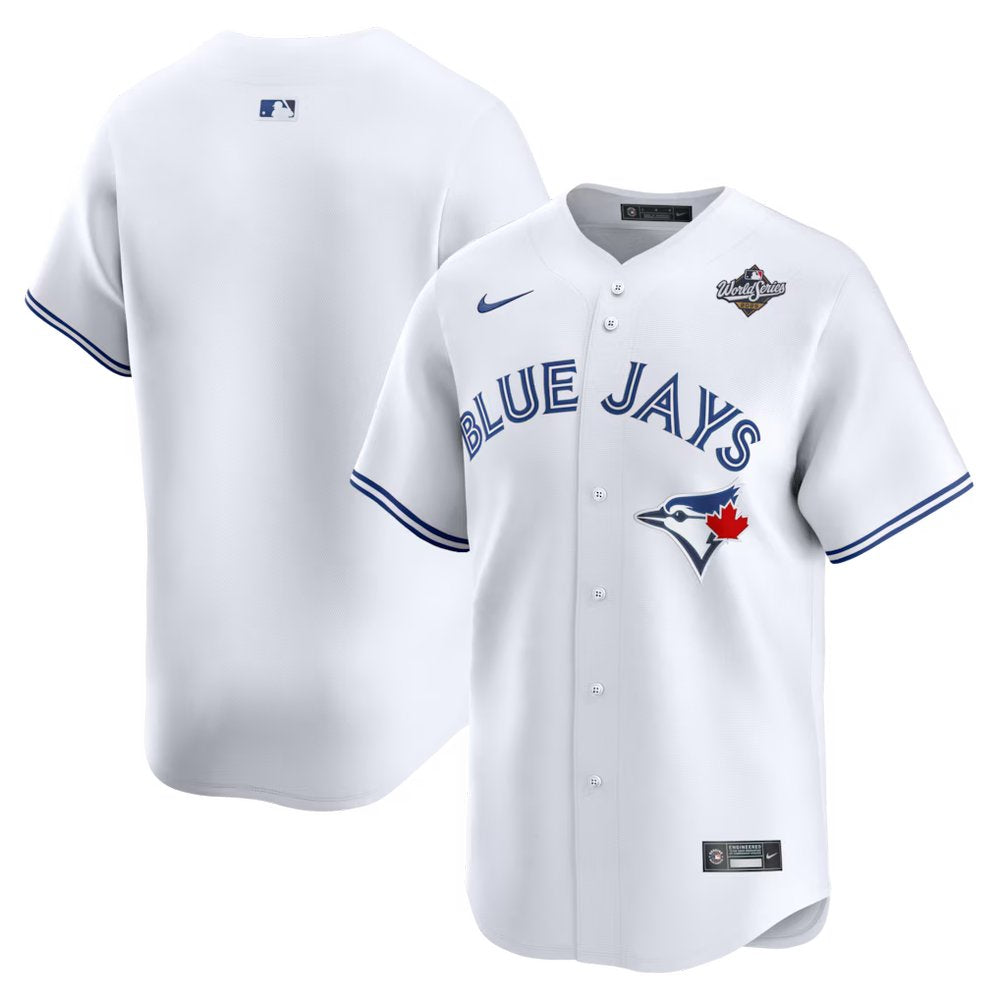 Men's Toronto Blue Jays White 2025 World Series Home Limited Jersey