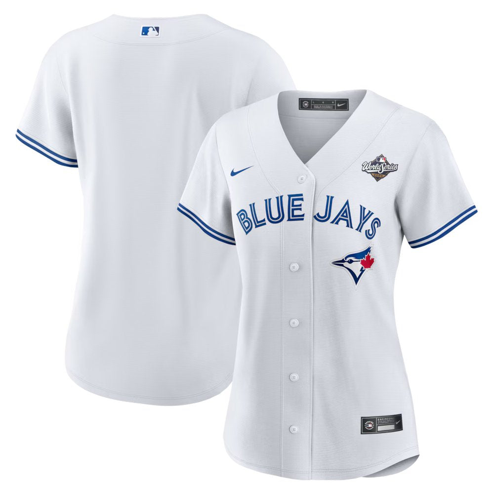Women's Toronto Blue Jays White 2025 World Series Home Replica Jersey