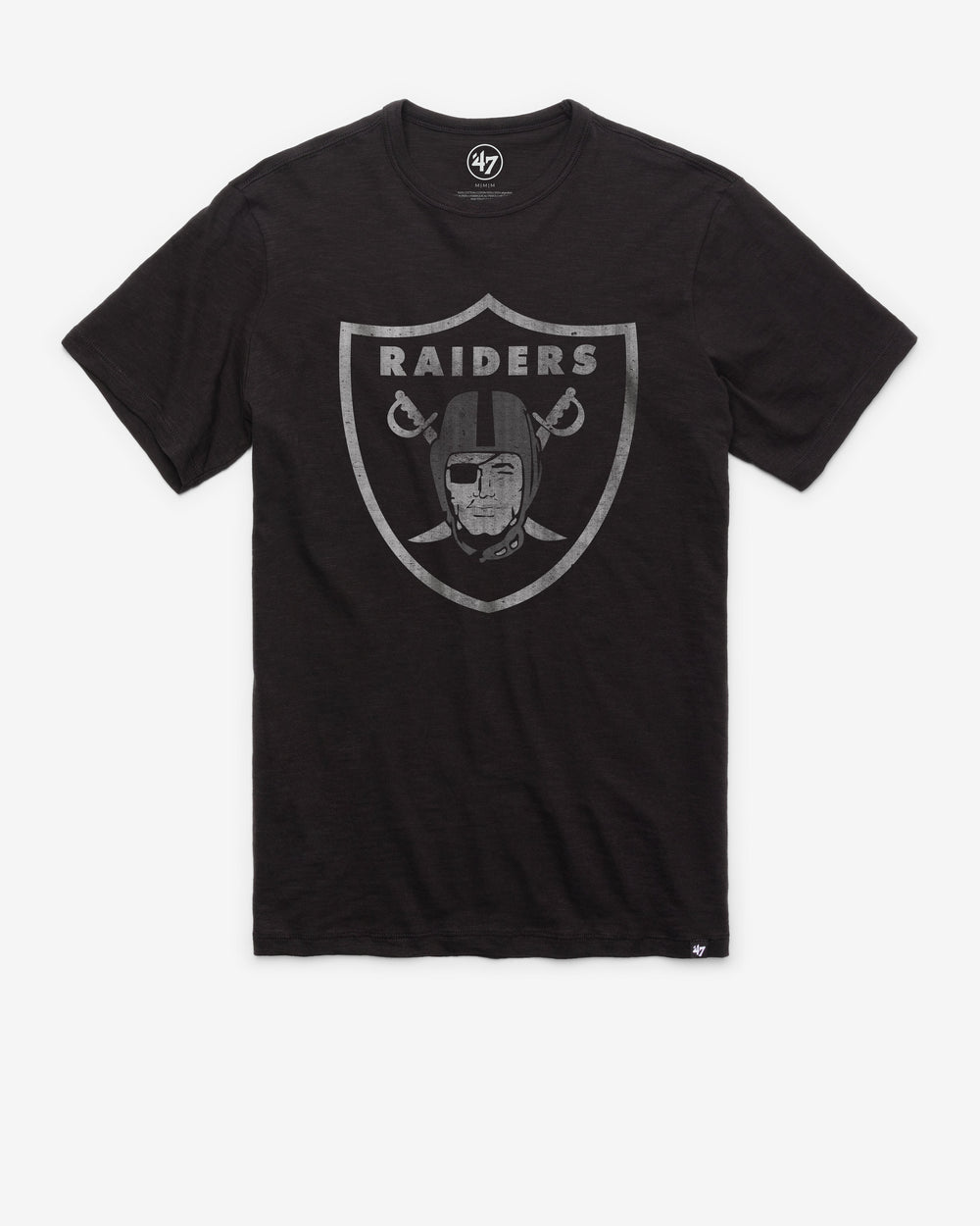LAS VEGAS RAIDERS GRIT '47 SCRUM TEE JET BLACK