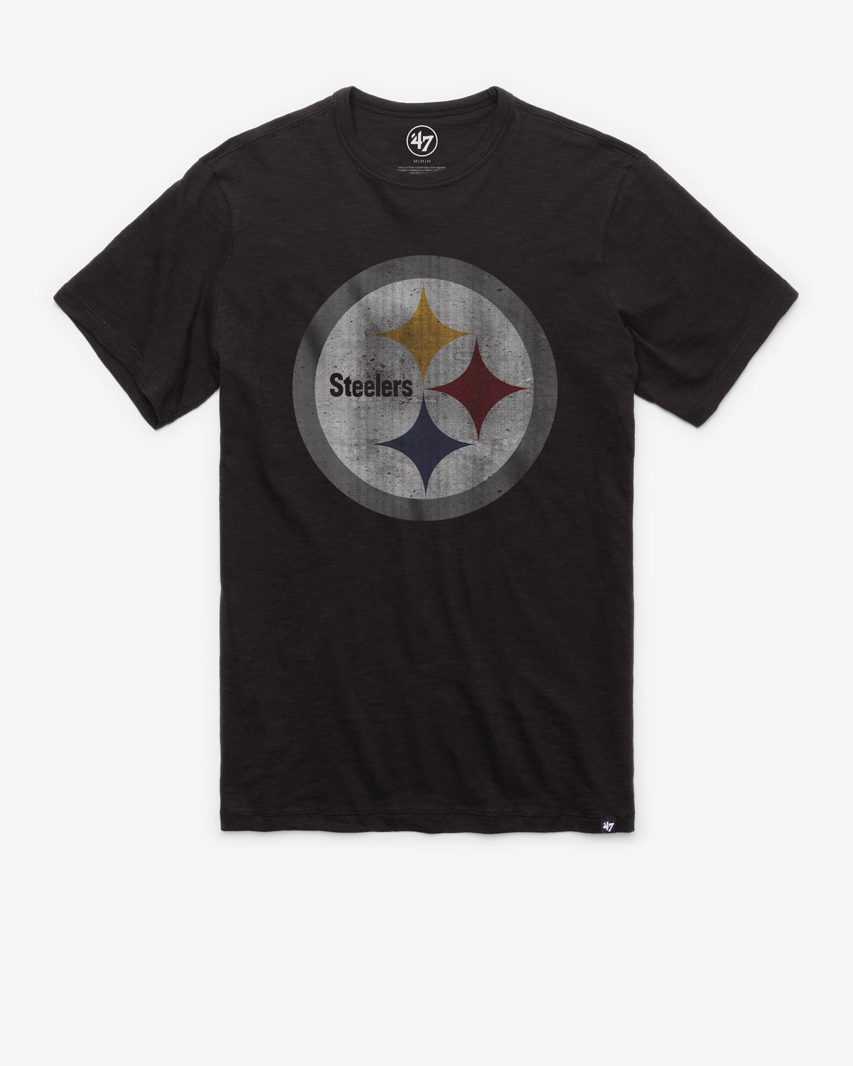 PITTSBURGH STEELERS GRIT '47 SCRUM TEE JET BLACK