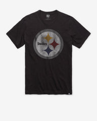 PITTSBURGH STEELERS GRIT '47 SCRUM TEE JET BLACK