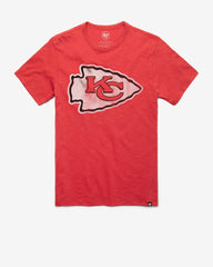 KANSAS CITY CHIEFS GRIT '47 SCRUM TEE RESCUE RED